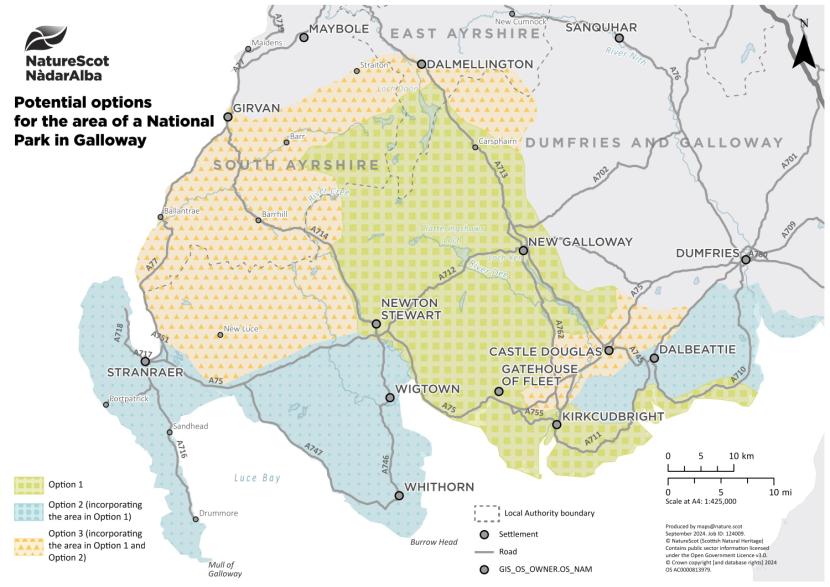 Options for Galloway NP
